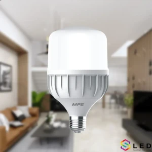 Đèn Led Bulb trụ 50W MPE ánh sáng vàng