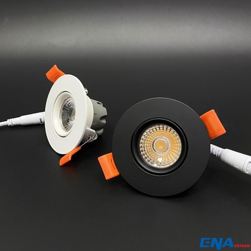 Đèn LED âm trần chỉnh hướng 5W phi50 mẫu DCE thumb