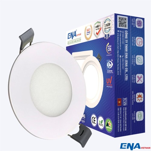 Đèn LED âm trần tròn 3W 3 chế độ mẫu ATP