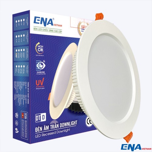 Đèn âm trần Downlight Dimmer 15W Trắng, Vàng, Trung tính mẫu DTD