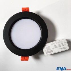 Đèn LED âm trần Downlight 9W 5000K mẫu DTD vỏ đen thumb