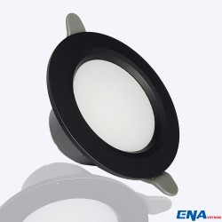 Đèn LED âm trần Downlight 7W 3 chế độ mẫu DTG vỏ Đen không viền thumb