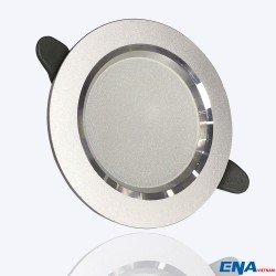 Đèn LED âm trần Downlight 7W mẫu DTG vỏ Bạc viền bạc thumb