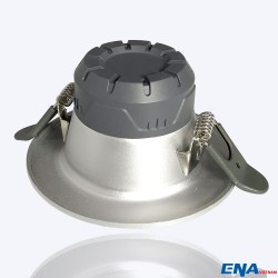 Đèn LED âm trần Downlight 7W mẫu DTG vỏ Bạc viền bạc thumb