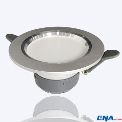 Đèn LED âm trần Downlight 7W mẫu DTG vỏ Bạc viền bạc thumb