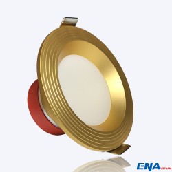 Đèn LED âm trần Downlight 5W 3 chế độ mẫu DTK Vàng