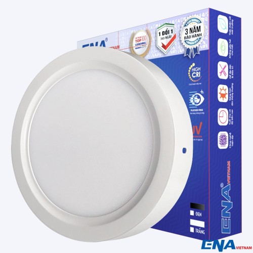 Đèn LED ốp trần tròn 12W 5000K mẫu OTF