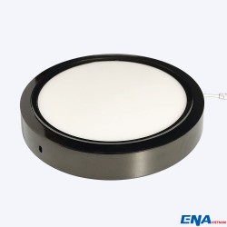 Đèn LED ốp trần tròn 12W mẫu OTC-3 màu viền Đen