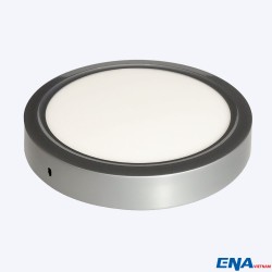 Đèn LED ốp trần tròn 12W mẫu OTC-3 màu viền Xám