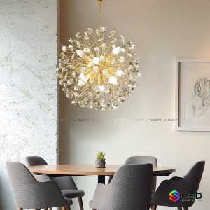 Đèn chùm pha lê cao cấp TPL103 trắng
