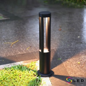 Đèn trụ sân vườn nấm tròn 300mm 220v