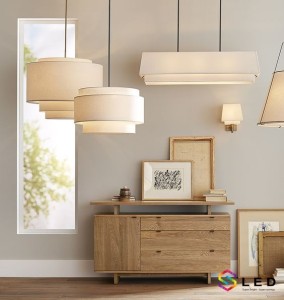 Đèn vải 3 tầng D40 thumb