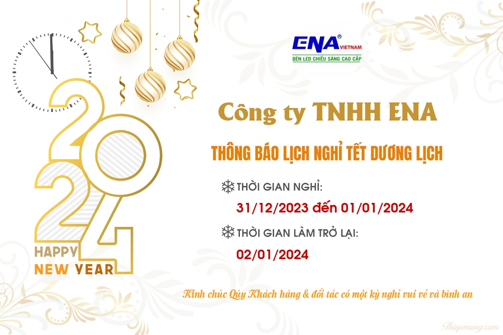 Thông báo nghỉ Tết 2024