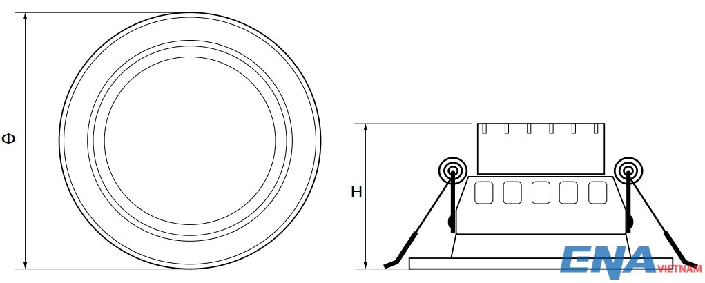 led downlight ea 1