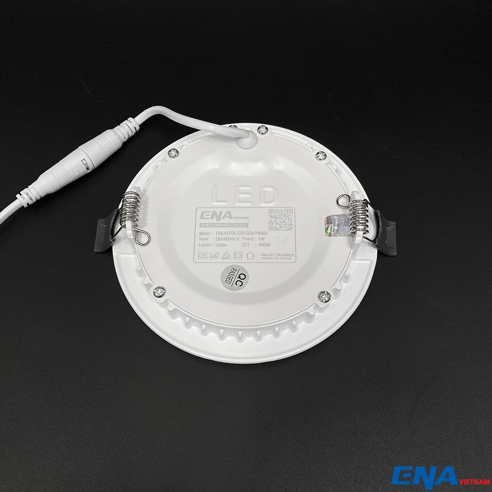 Đèn âm trần tròn Dimmer 9W phi110 Trắng, Vàng, Trung tính mẫu ATF