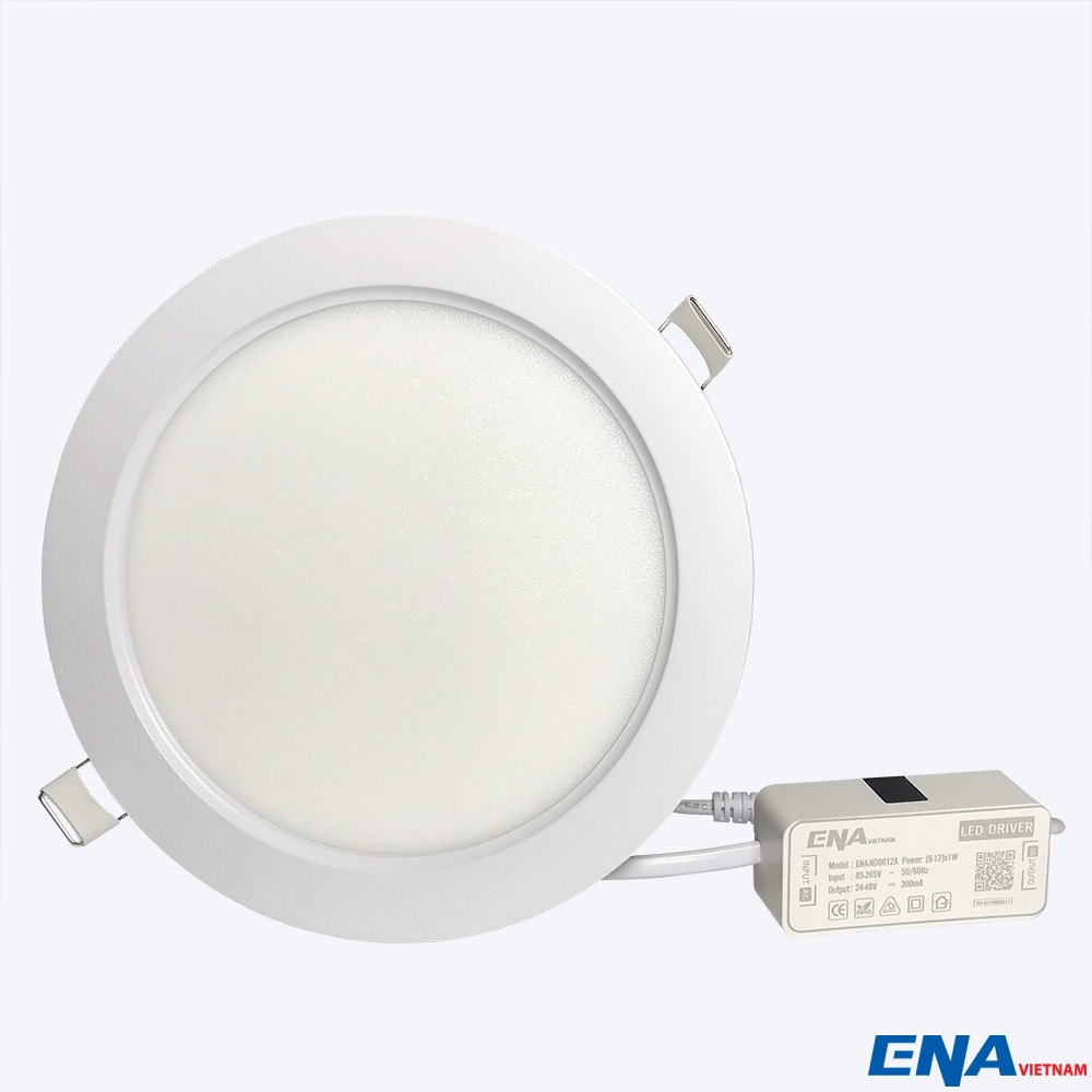 Đèn LED âm trần tròn 12W PMMA mẫu ATX-3 chế độ