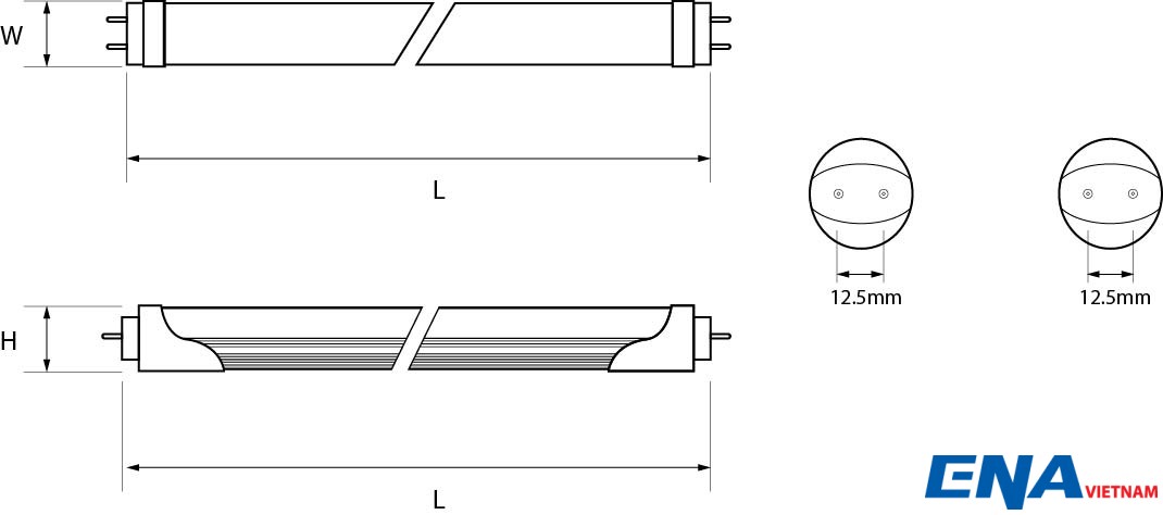 DW TUBE T8