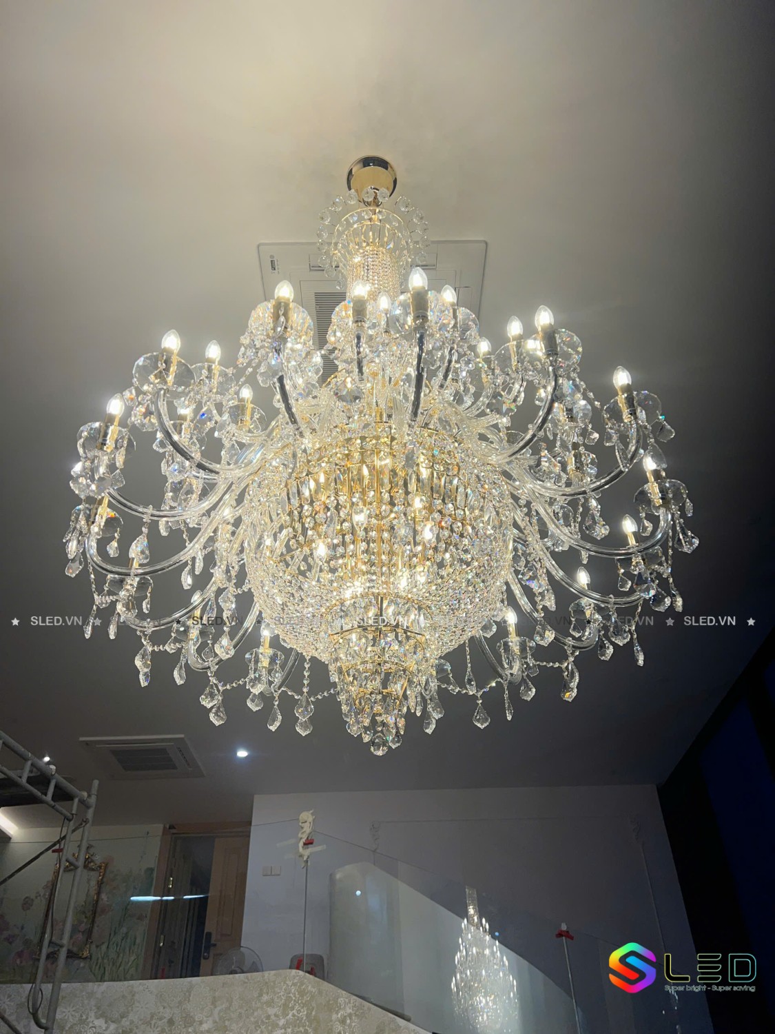 Đèn chùm thả trần cao cấp DC8860T48