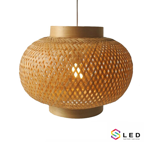 Đèn lồng mây tre size lớn