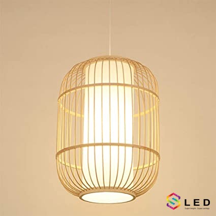 Đèn tăm tre lồng trụ