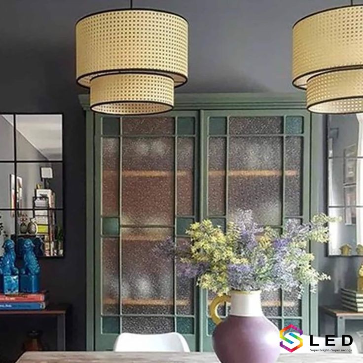 Đèn thả vải mắt cáo D40