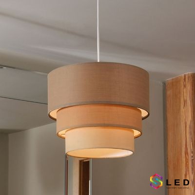 Đèn vải 3 tầng D40