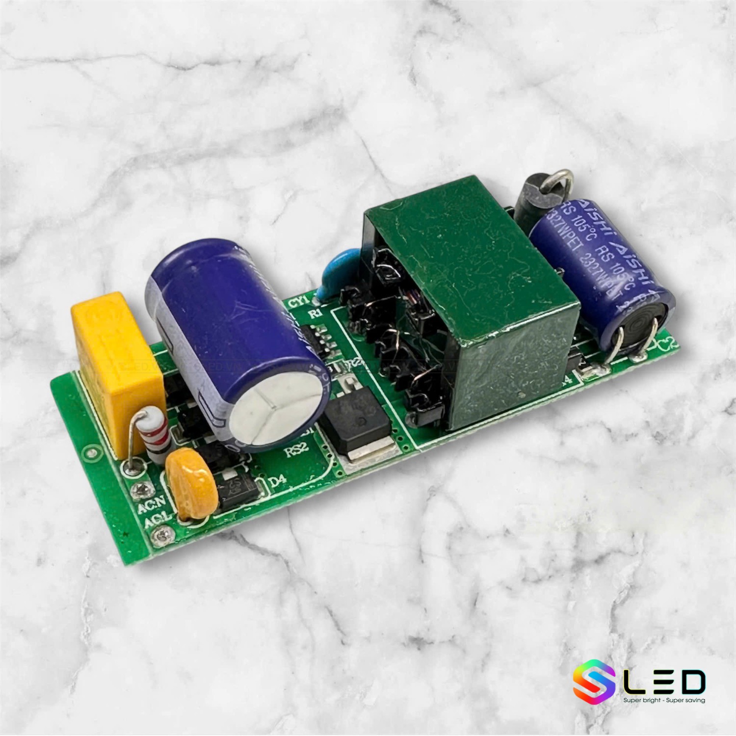 Nguồn đèn led 30w 750mA 3 màu cao cấp