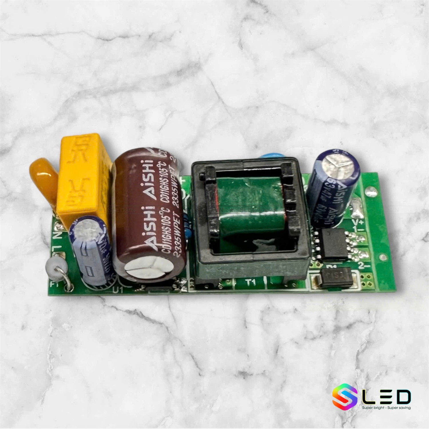 Nguồn đèn led 12w 3 màu cao cấp